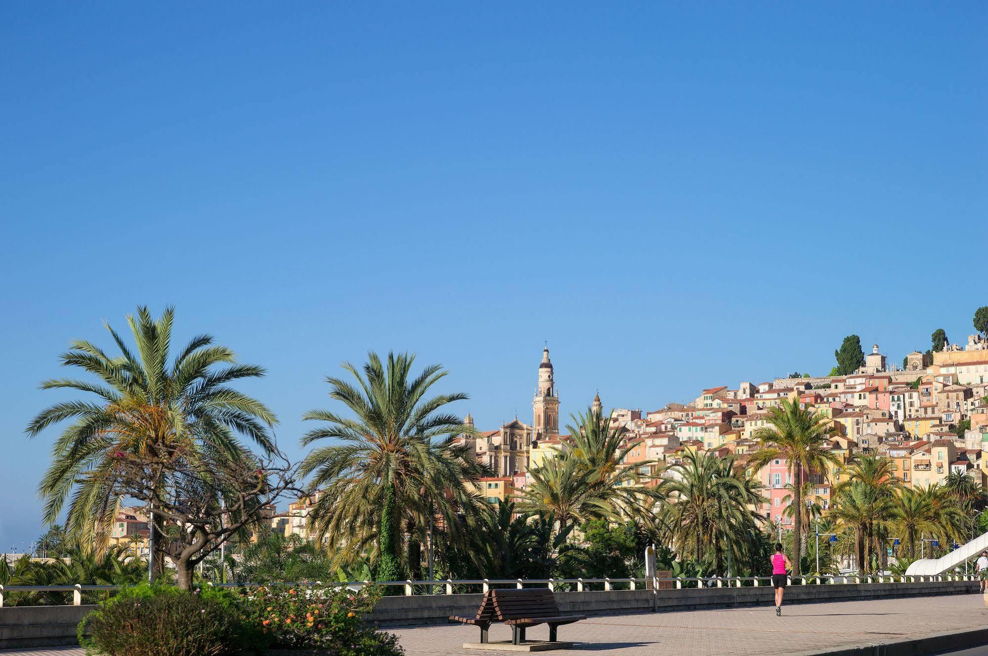 Residence Pierre & Vacances Les Rivages Du Parc Menton Exteriér fotografie